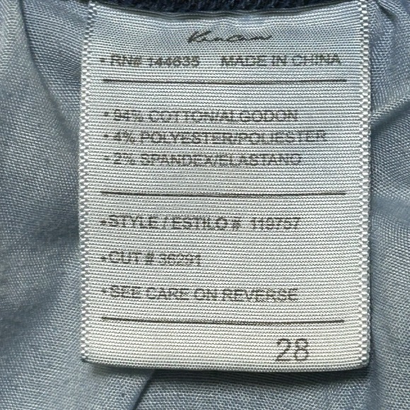 KanCan Mid-Rise Button-fly Skinny Jeans Raw Hems - Women's 28x29 - Picture 7 of 11